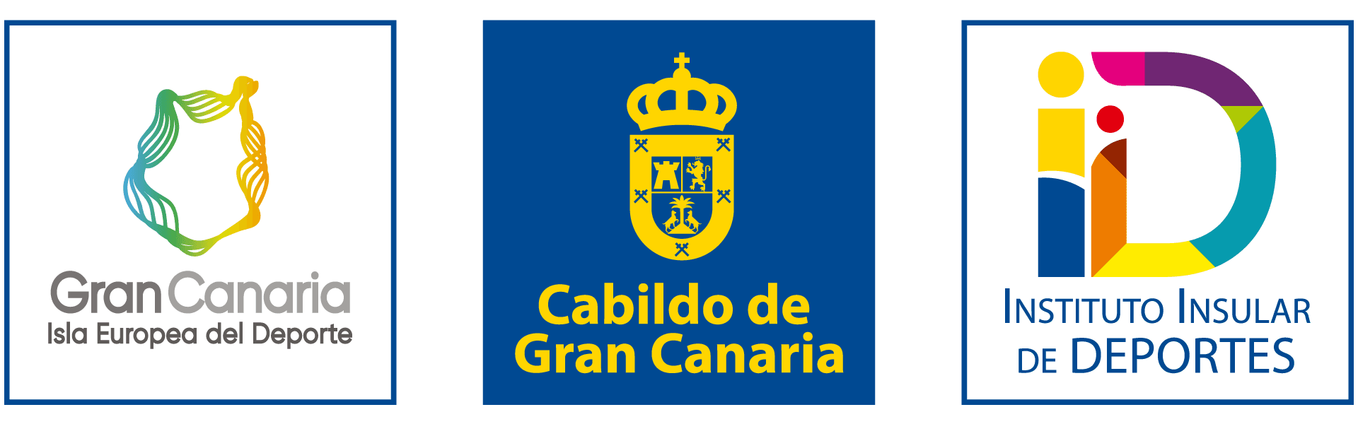 Cabildo de Gran Canaria · Instituto Insular de Deportes · Gran Canaria Isla Europea del Deporte