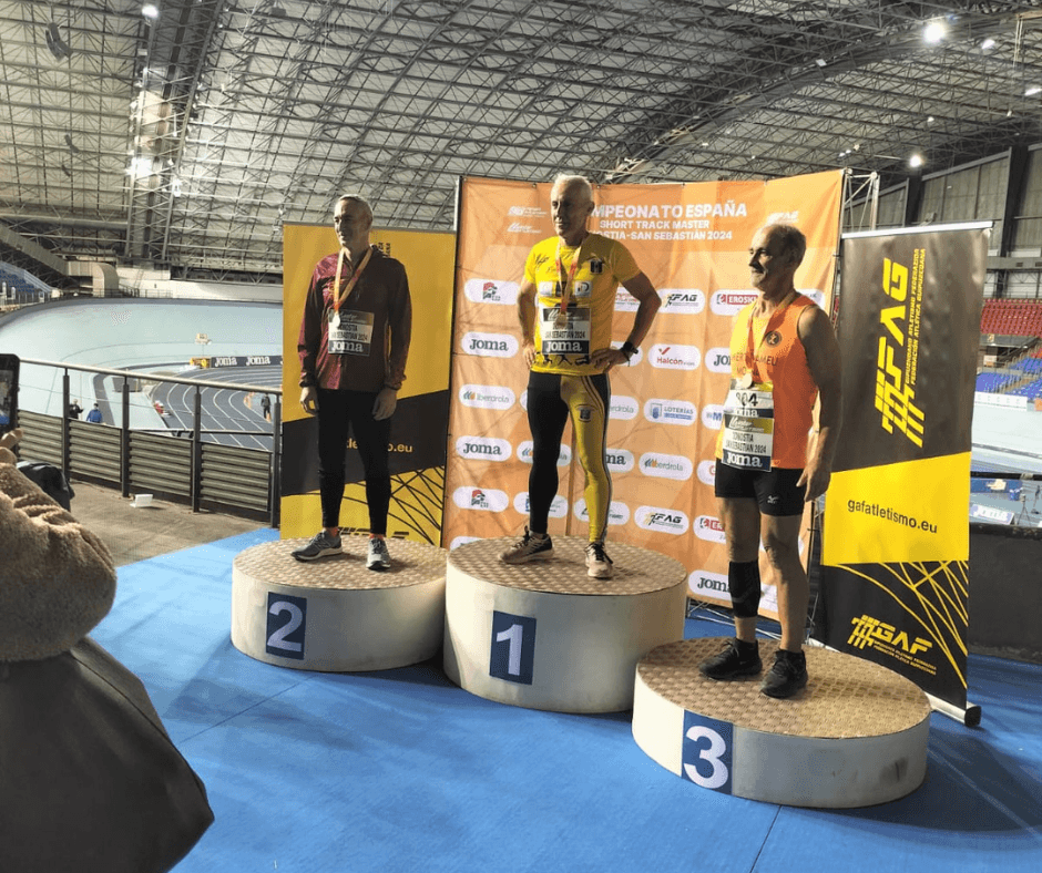 Éxitos destacados de Eduardo Medina y Pablo Paredes en los Campeonatos de España de Atletismo Short Track