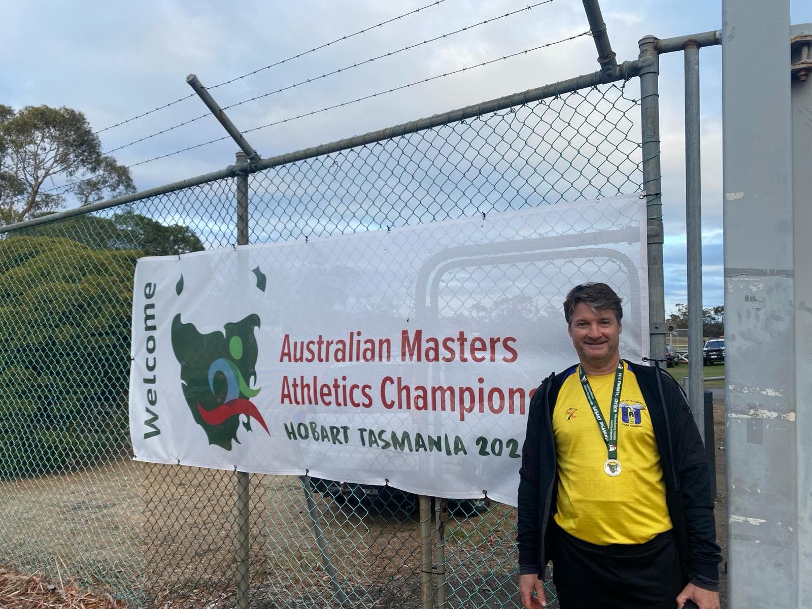 Eduardo Gutiérrez, plata en lanzamiento de Jabalina en el Campeonato Masters de Australia