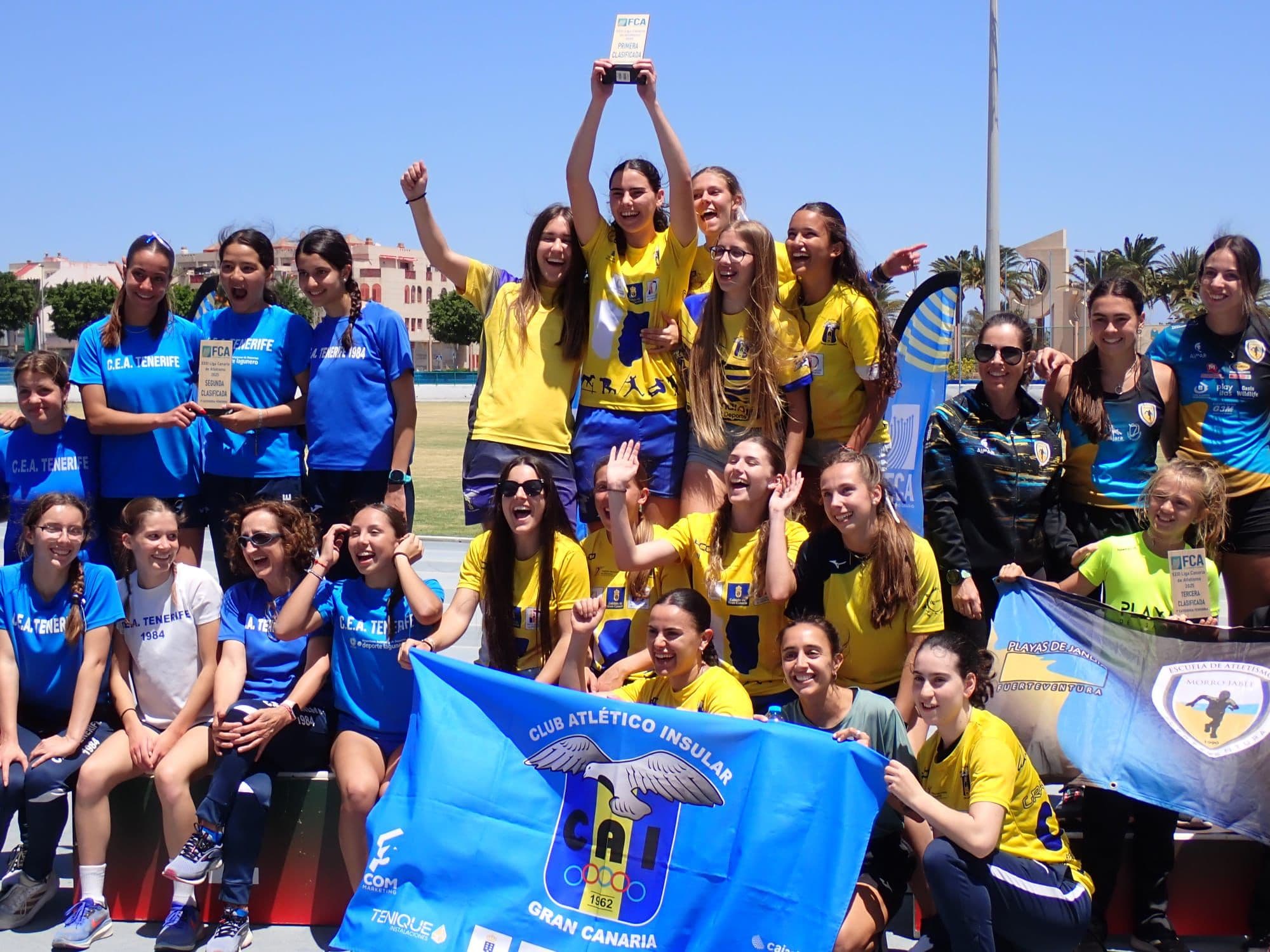 El CAI Gran Canaria, campeón absoluto de la Liga Canaria de Clubes por segundo año consecutivo