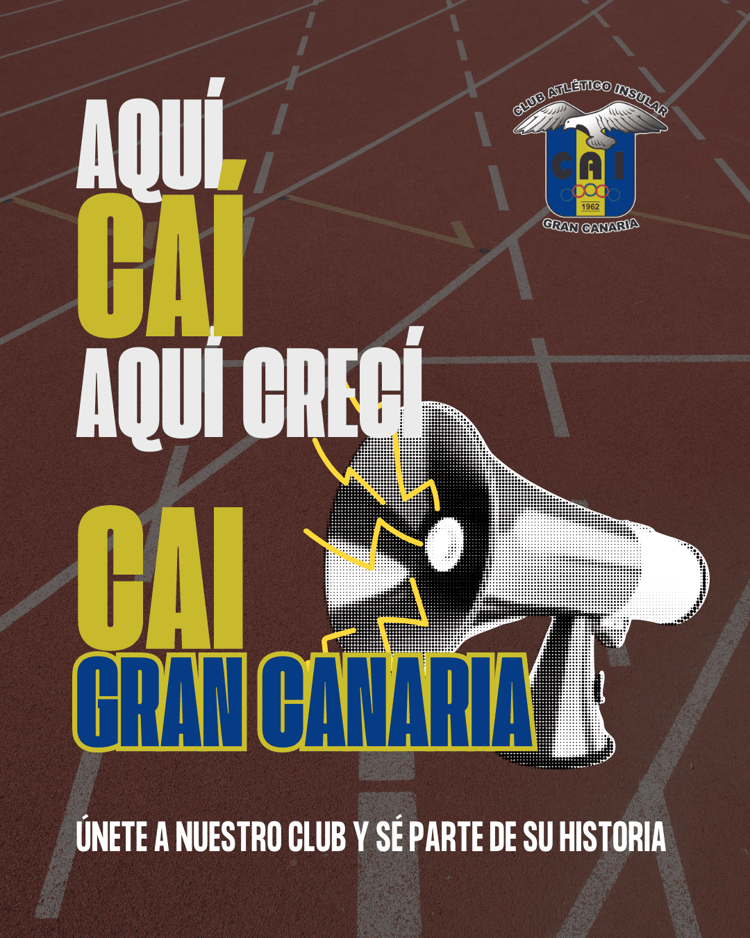 La campaña “Aquí CAÍ, aquí crecí” impulsa una nueva temporada de captación en el CAI Gran Canaria