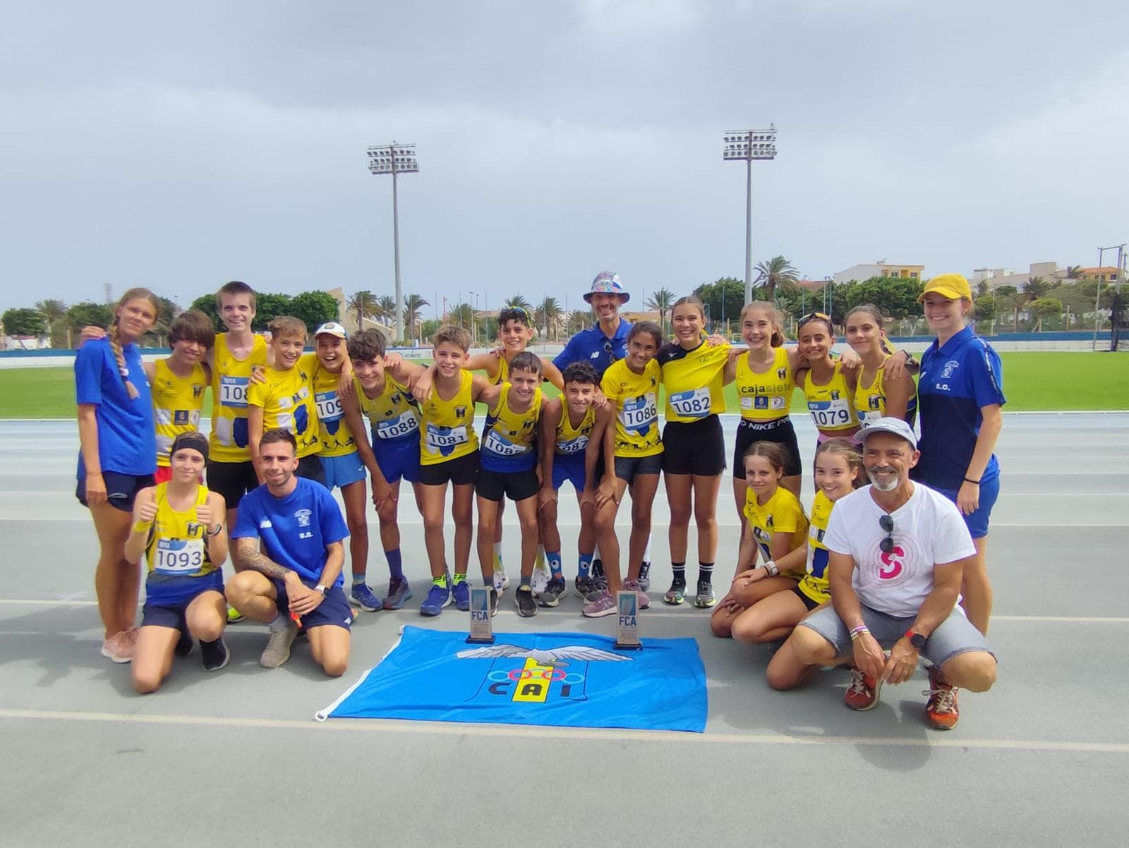 EL CAI Gran Canaria, campeón absoluto del Campeonato de Canarias Sub14 por equipos