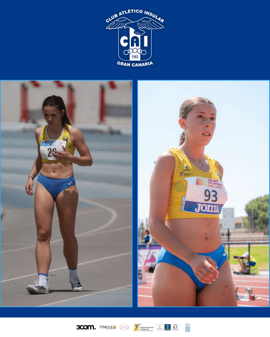 María Mariblanca y Ainoha Armas, al Campeonato de España sub23 short track en Sabadell